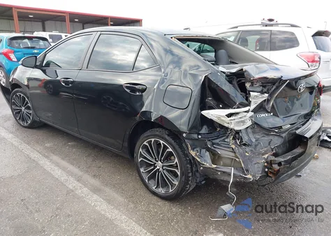 2014 Toyota Corolla S Plus from USA, damaged, VIN 5YFBURHEXEP037636